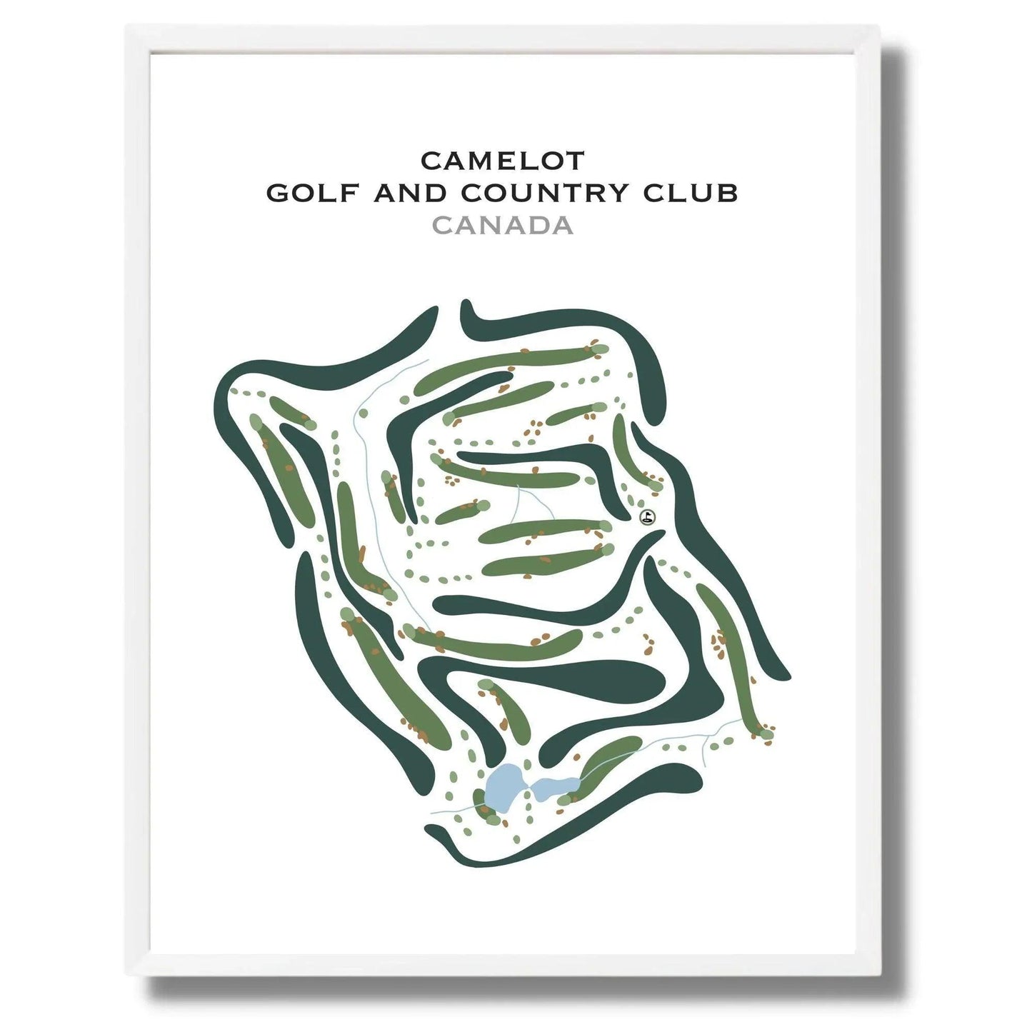 Camelot Golf & Country Club, Canada - Printed Golf Courses