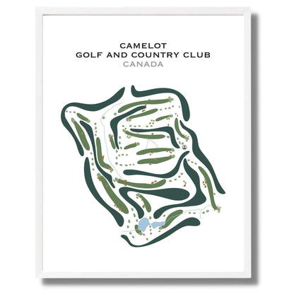 Camelot Golf & Country Club, Canada - Printed Golf Courses