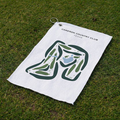 Cameron Country Club, Texas - Printed Golf Courses