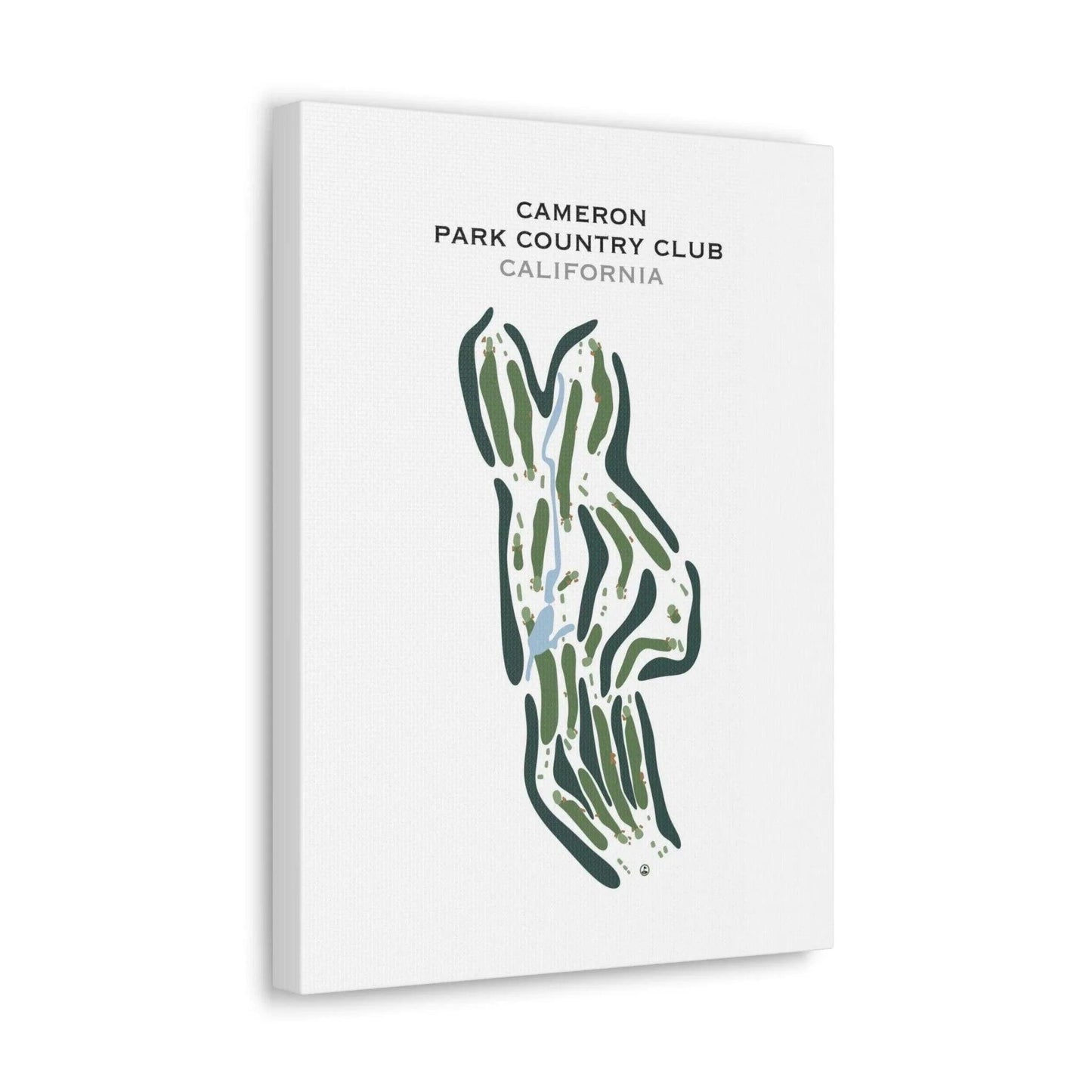Cameron Park Country Club, California - Printed Golf Course