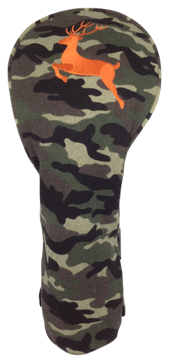 Camo Embroidered Driver Headcover by ReadyGOLF - Deer Hunter