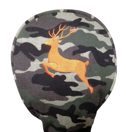 Camo Embroidered Driver Headcover by ReadyGOLF - Deer Hunter