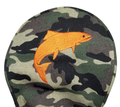 Camo Embroidered Driver Headcover by ReadyGOLF - Fishing