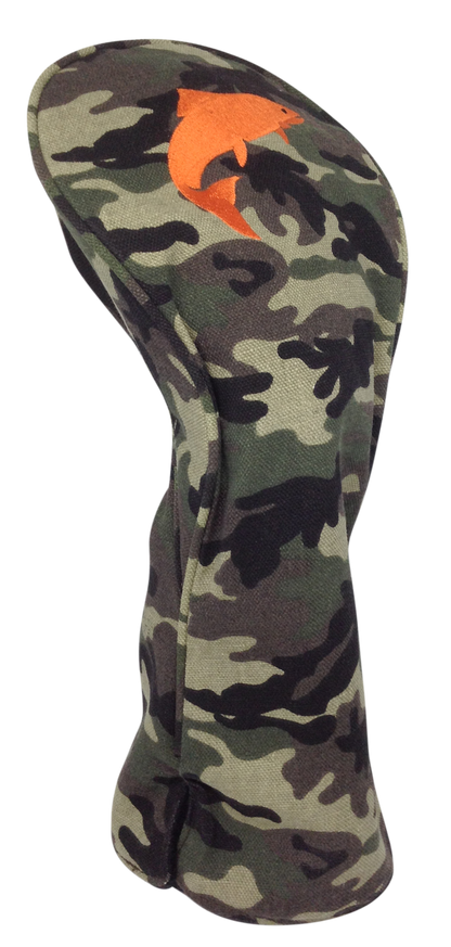Camo Embroidered Driver Headcover by ReadyGOLF - Fishing