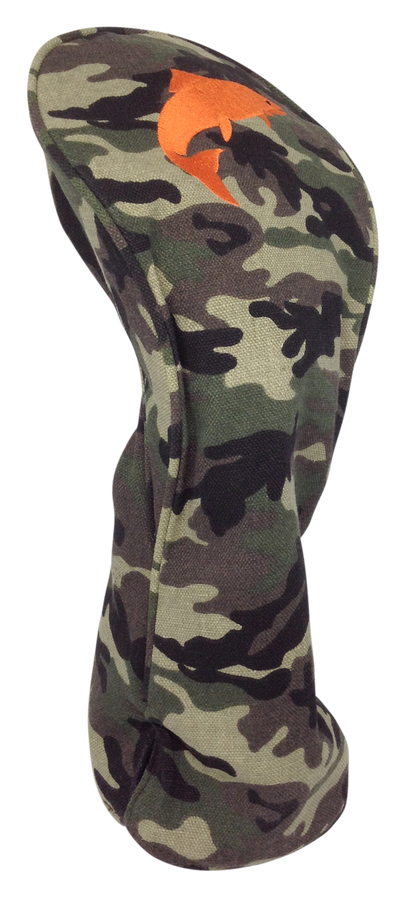 Camo Embroidered Driver Headcover by ReadyGOLF - Fishing