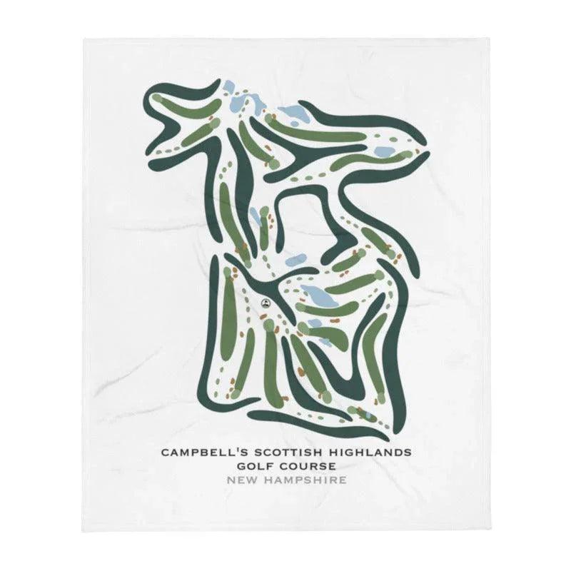Campbell's Scottish Highlands Golf Course, New Hampshire - Printed Golf Courses