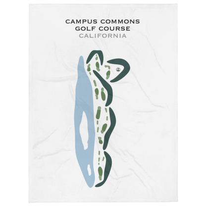 Campus Commons Golf Course, California - Printed Golf Courses