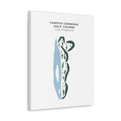 Campus Commons Golf Course, California - Printed Golf Courses
