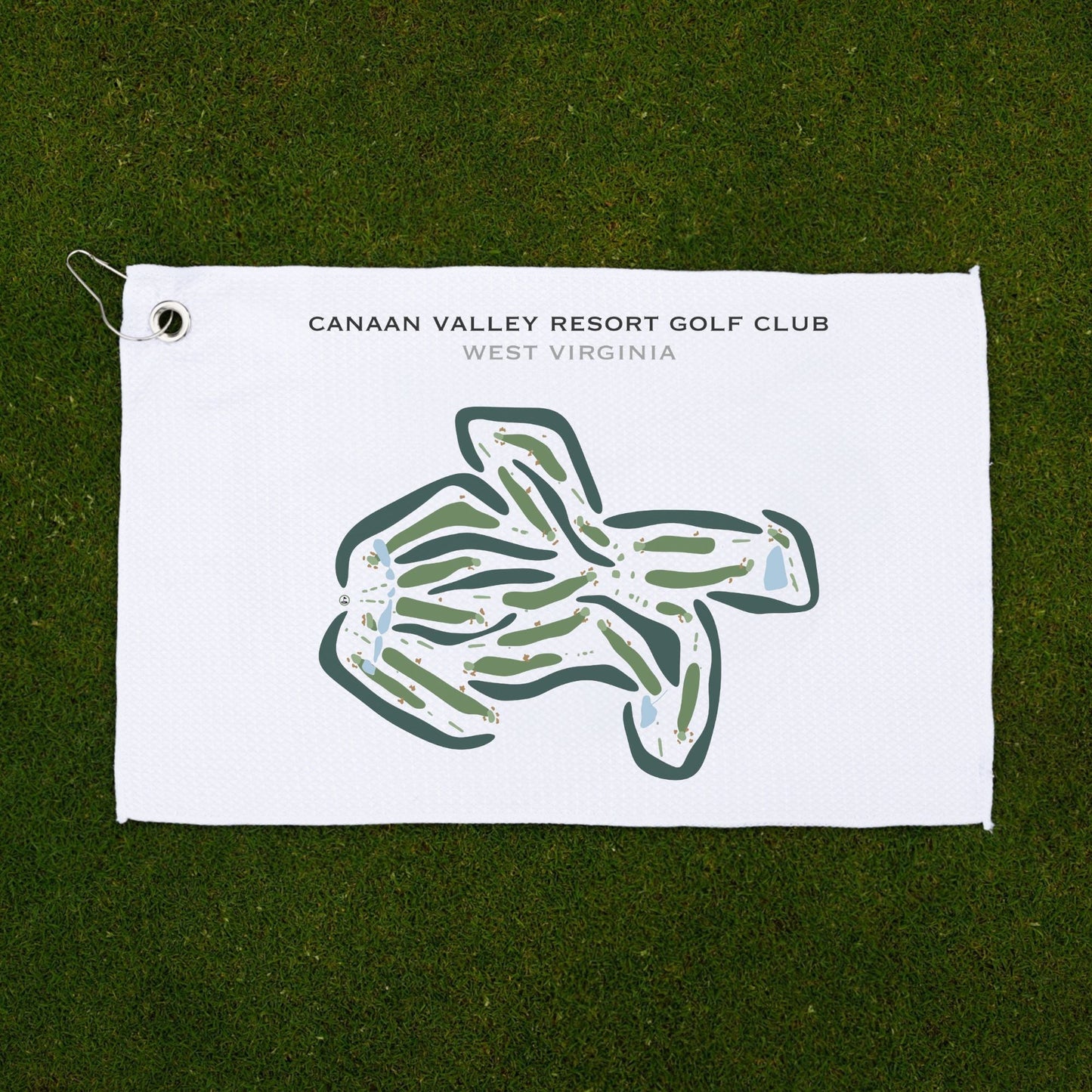 Canaan Valley Resort Golf Club, West Virginia - Printed Golf Courses