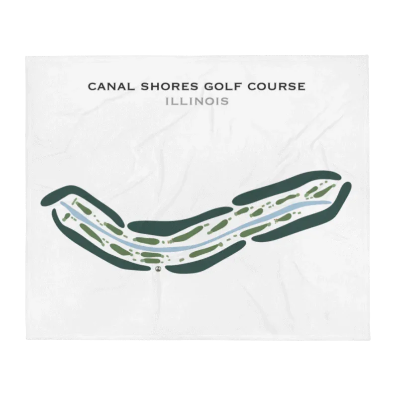 Canal Shores Golf Course, Illinois - Printed Golf Courses