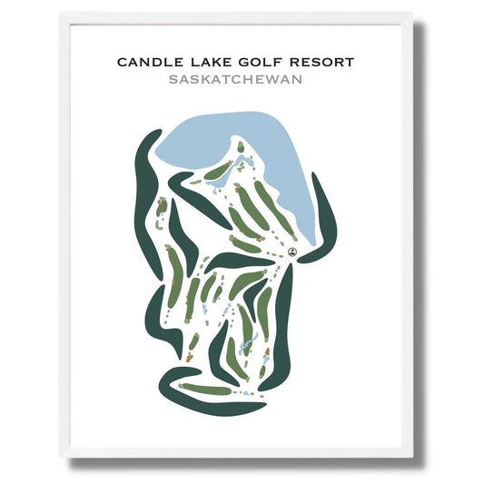 Candle Lake Golf Resort, Saskatchewan - Printed Golf Courses
