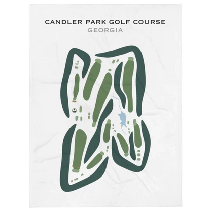 Candler Park Golf Course, Georgia - Printed Golf Courses