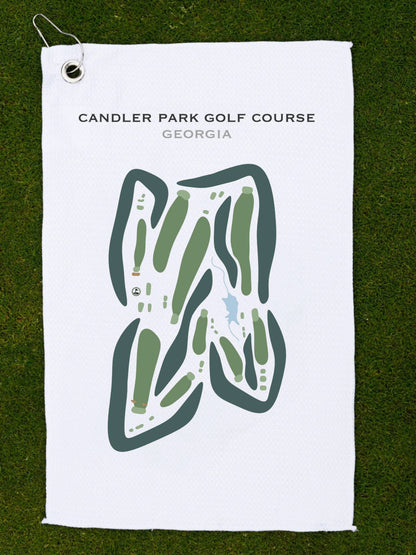Candler Park Golf Course, Georgia - Printed Golf Courses