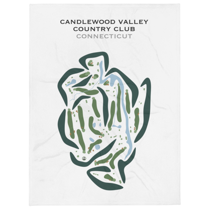 Candlewood Valley Country Club, Connecticut - Printed Golf Courses