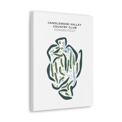 Candlewood Valley Country Club, Connecticut - Printed Golf Courses