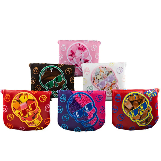 Swag Golf - Candy Skull Mallet 2022 Mallet Putter Headcover Set - GOLF LEAGUE