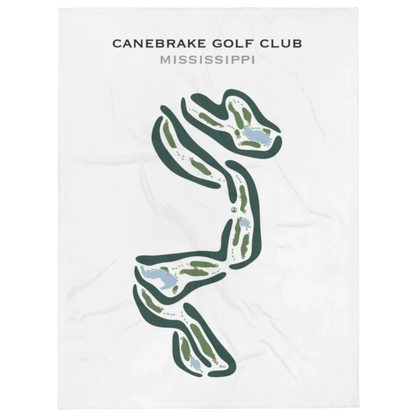 Canebrake Golf Club, Mississippi - Printed Golf Courses