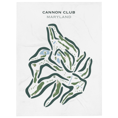 The Cannon Club, Maryland - Printed Golf Courses