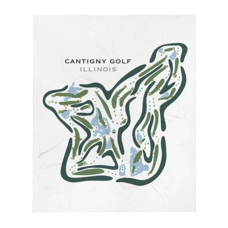 Cantigny Golf, Illinois - Printed Golf Courses