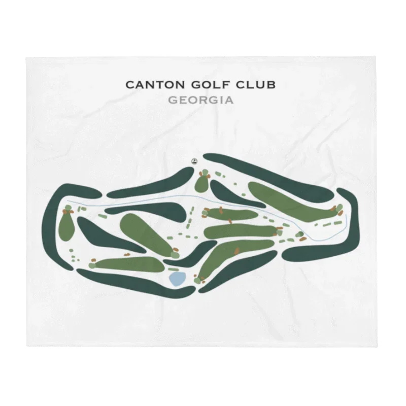 Canton Golf Club, Georgia - Printed Golf Courses