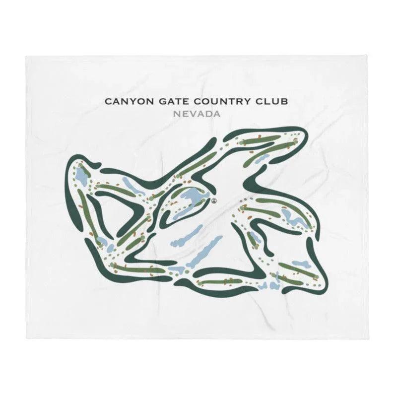 Canyon Gate Country Club, Nevada - Printed Golf Courses