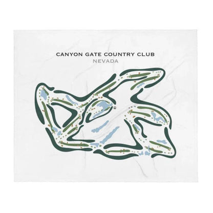 Canyon Gate Country Club, Nevada - Printed Golf Courses