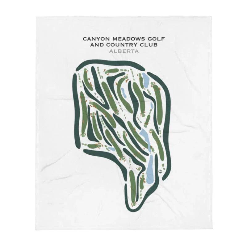 Canyon Meadows Golf and Country Club, Canada - Printed Golf Courses