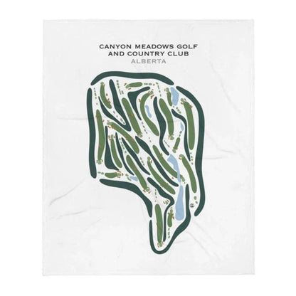 Canyon Meadows Golf and Country Club, Canada - Printed Golf Courses