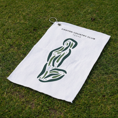 Canyon Country Club, Texas - Printed Golf Courses