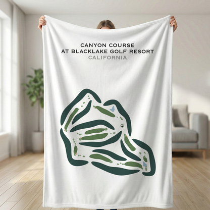Canyon Course at Blacklake Golf Course, California - Printed Golf Courses