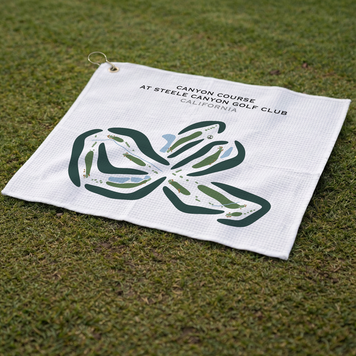 Canyon Course at Steele Canyon Golf Club, California - Printed Golf Courses