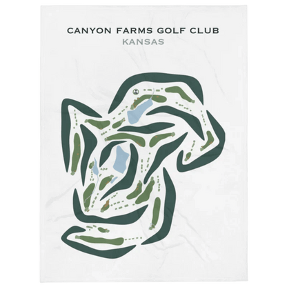 Canyon Farms Golf Club, Kansas - Printed Golf Courses