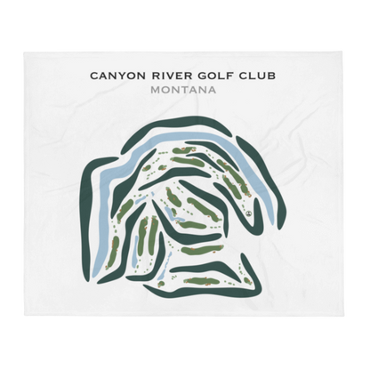 Canyon River Golf Club, Montana - Printed Golf Courses