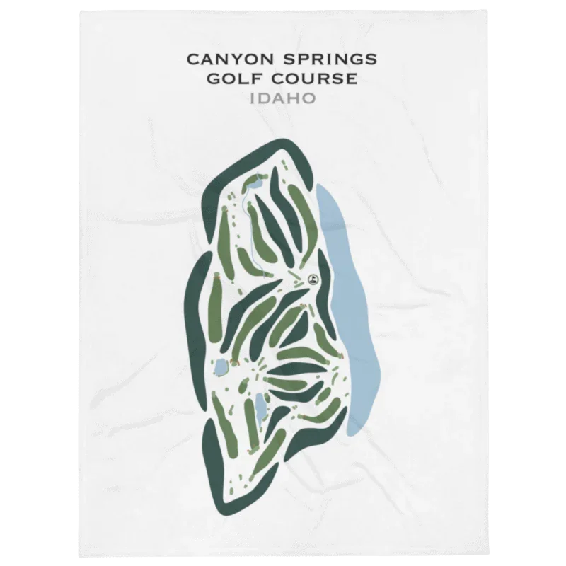 Canyon Springs Golf Course, Idaho - Printed Golf Courses
