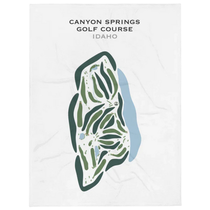 Canyon Springs Golf Course, Idaho - Printed Golf Courses