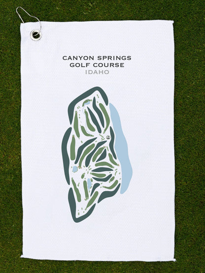 Canyon Springs Golf Course, Idaho - Printed Golf Courses