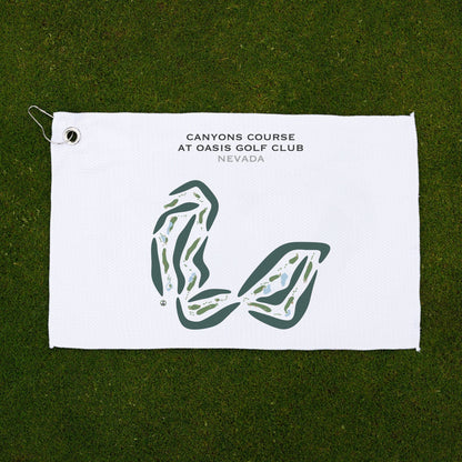 Canyons Course At Oasis Golf Club, Nevada - Printed Golf Courses