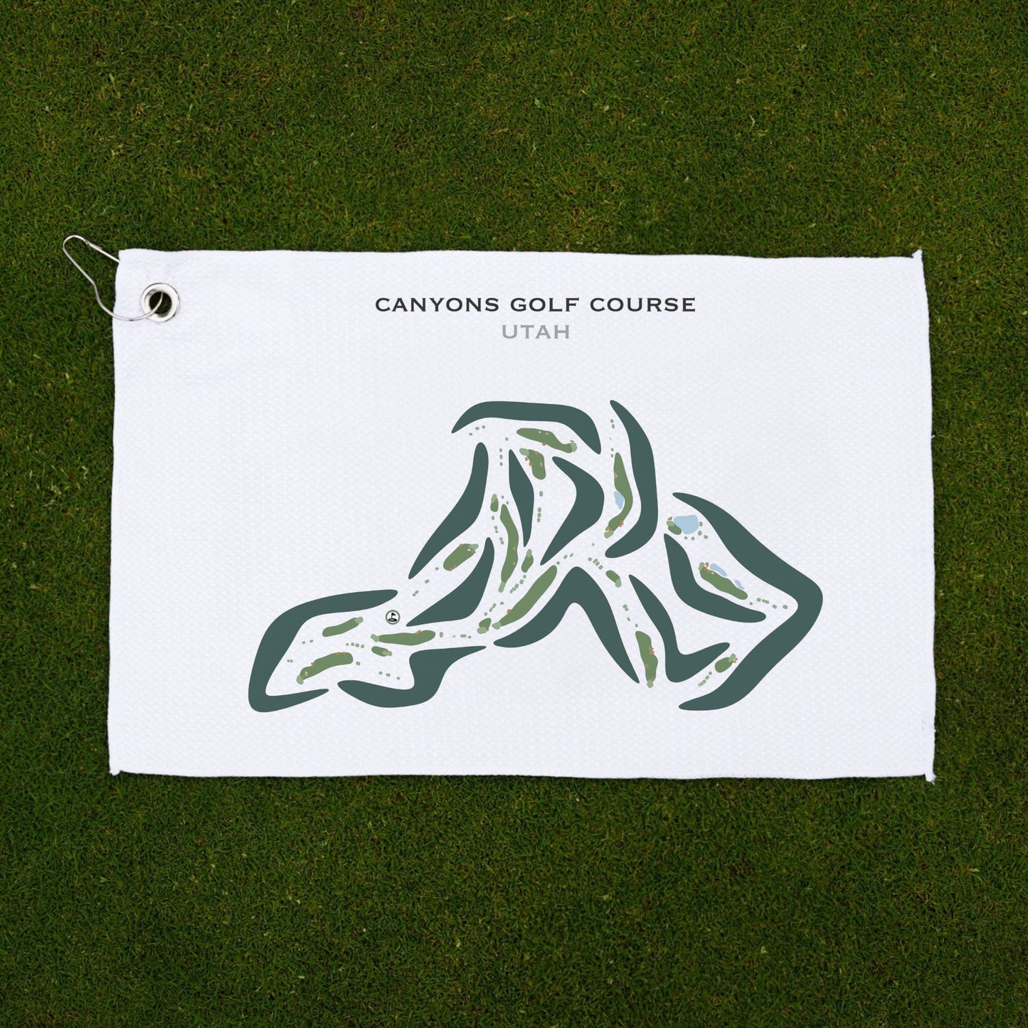 Canyons Golf Course, Utah - Printed Golf Courses