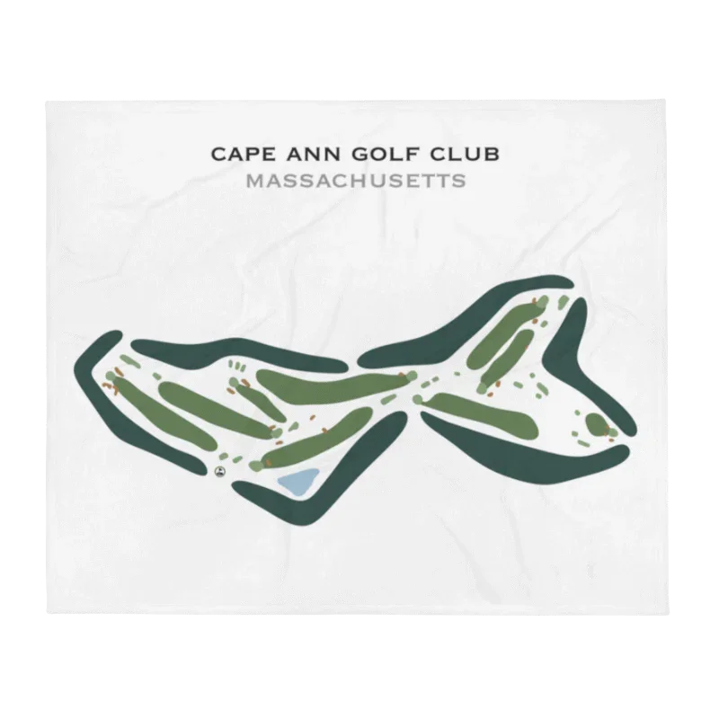 Cape Ann Golf Club, Massachusetts - Printed Golf Courses