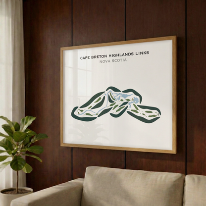 Cape Breton Highlands Links, Nova Scotia - Printed Golf Courses