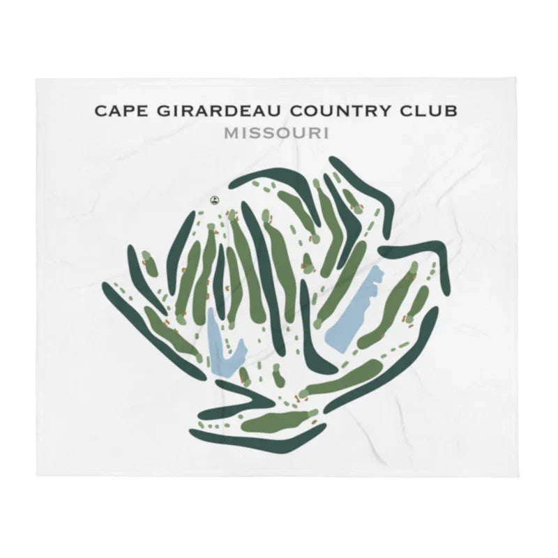 Cape Girardeau Country Club, Missouri - Printed Golf Course