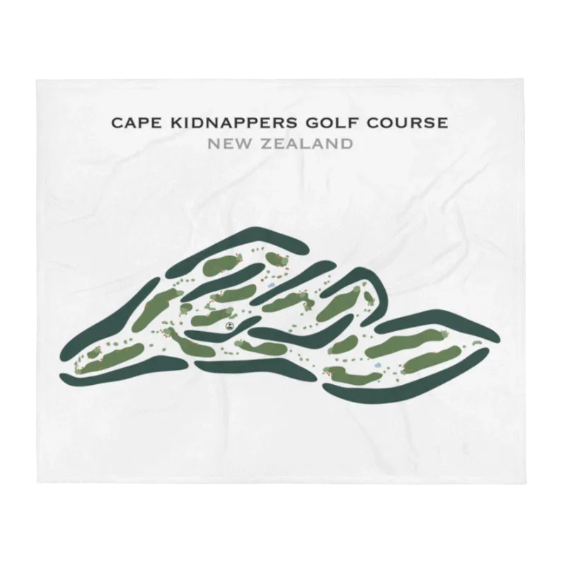 Cape Kidnappers Golf Course, New Zealand - Printed Golf Courses