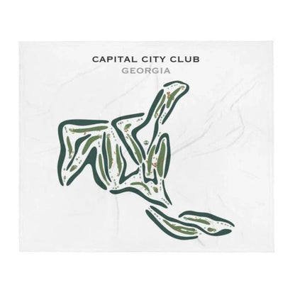 Capital City Golf Course, Georgia - Printed Golf Courses