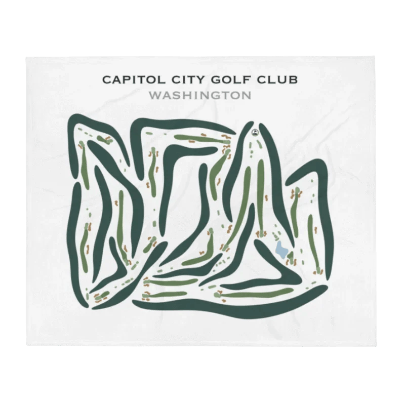 Capitol City Golf Club, Washington - Printed Golf Courses