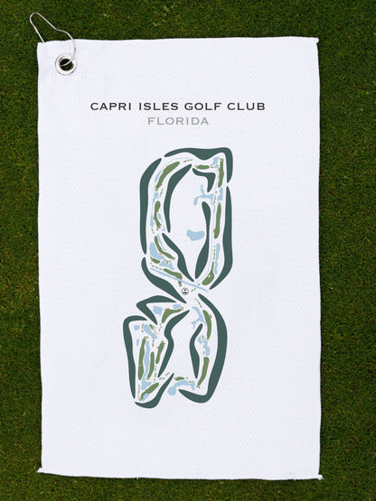 Capri Isles Golf Club, Florida - Printed Golf Courses