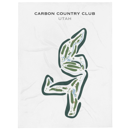 Carbon Country Club, Utah - Printed Golf Courses