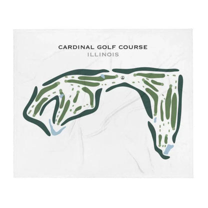 Cardinal Golf Course, Illinois - Printed Golf Course