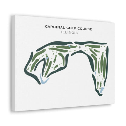 Cardinal Golf Course, Illinois - Printed Golf Course