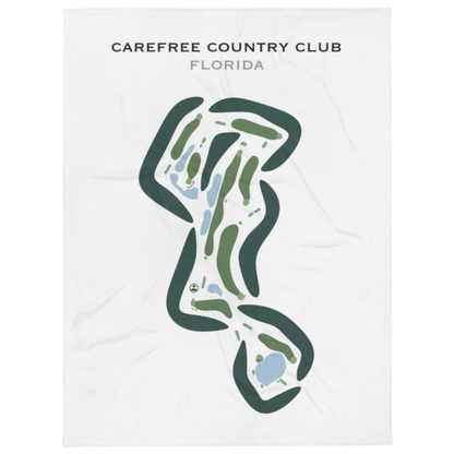 Carefree Country Club, Florida - Printed Golf Courses