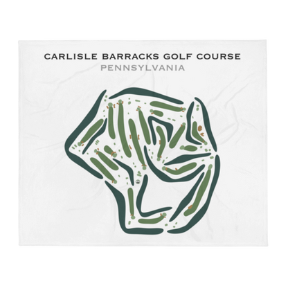 Carlisle Barracks Golf Course, Pennsylvania - Printed Golf Courses